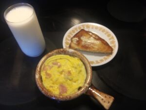 ham egg souflee